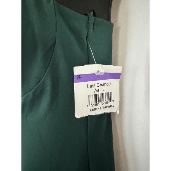 NWT AFFRM Women’s Green Bodycon Mini Dress Flower Bust Size M - Picture 3 of 6